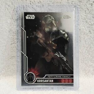 5/$20 Mint 2023.Topps Chrome Krrsantan Star Wars Card 88!!
